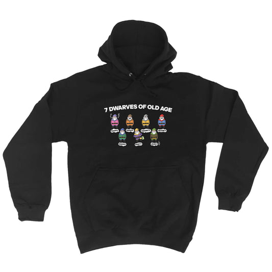 7 Dwarves Of Old Age - Funny Hoodies Hoodie