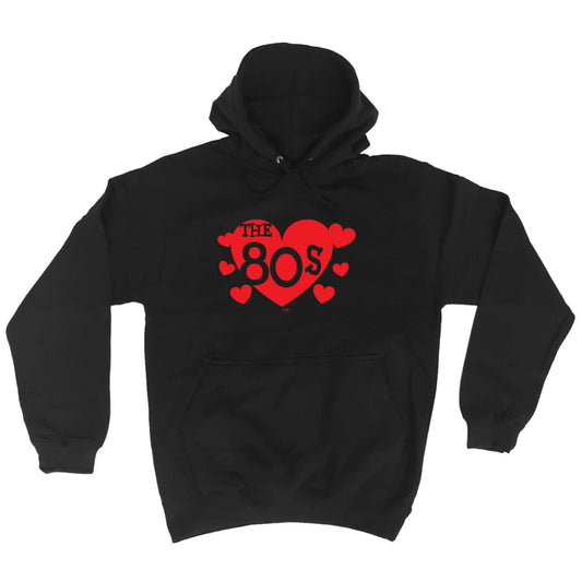 The 80S Red Heart - Funny Hoodies Hoodie