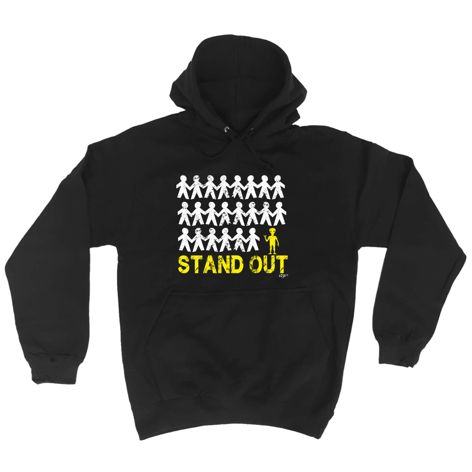 Stand Out Alien - Funny Hoodies Hoodie