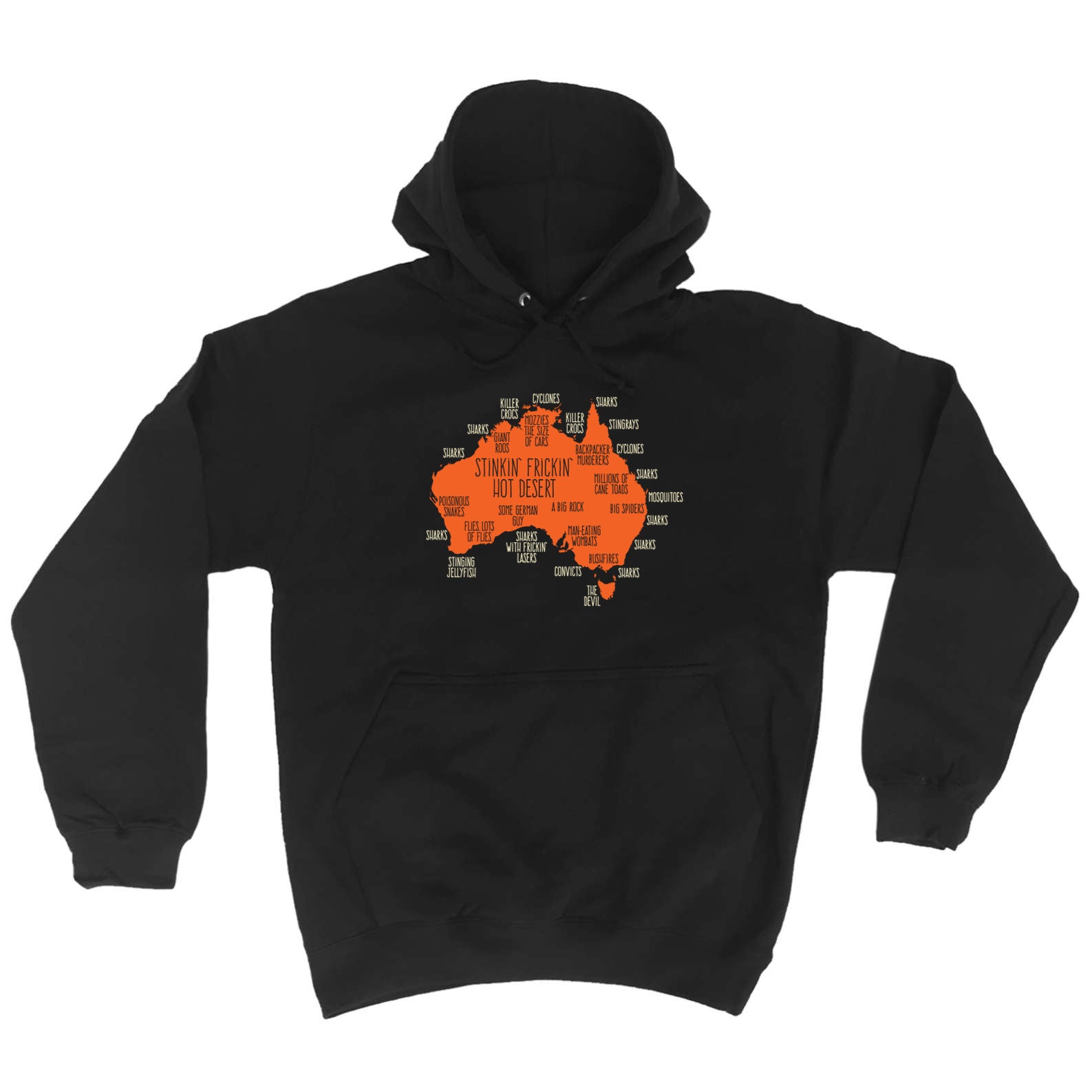 Australia Explained - Funny Hoodies Hoodie