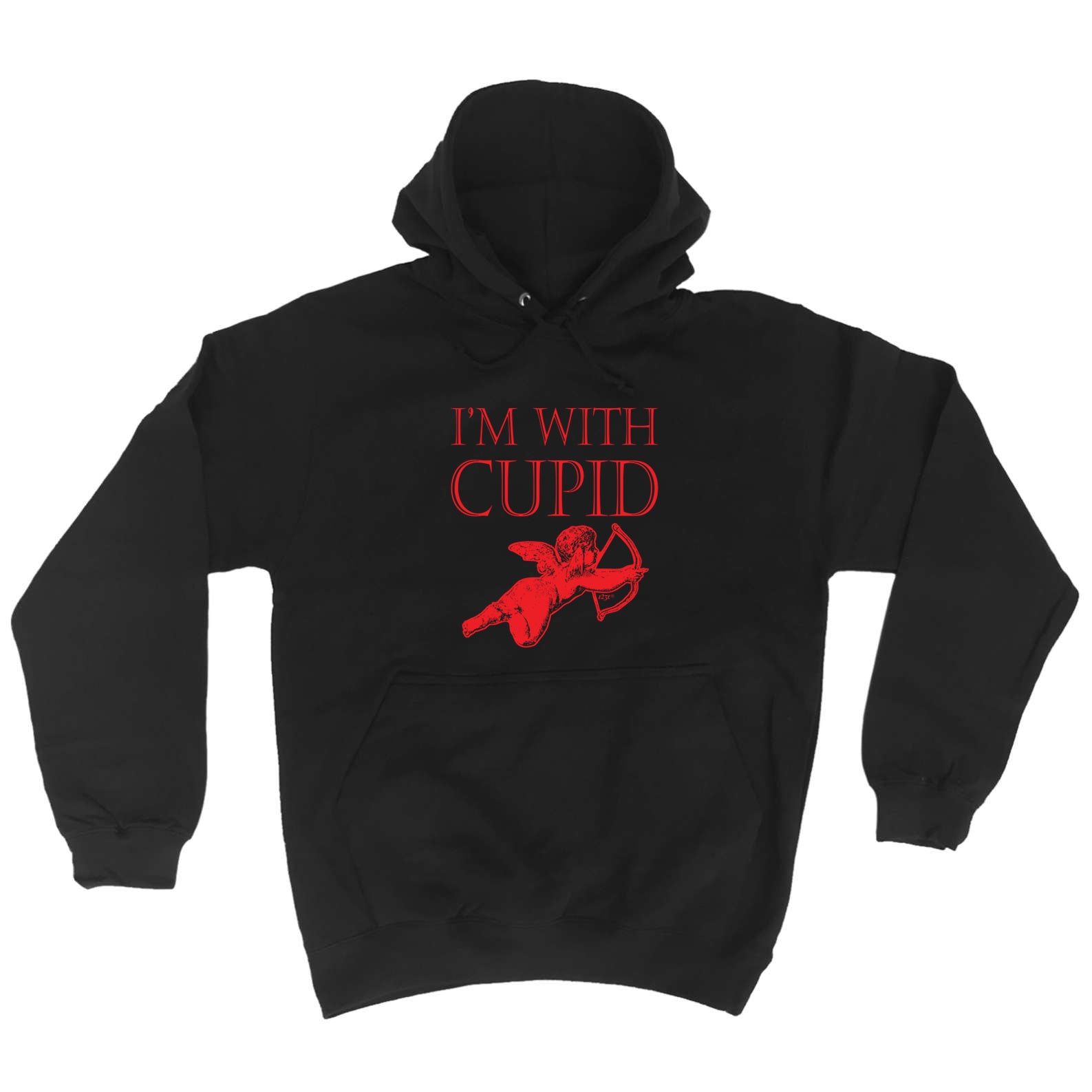 Im With Cupid - Funny Hoodies Hoodie