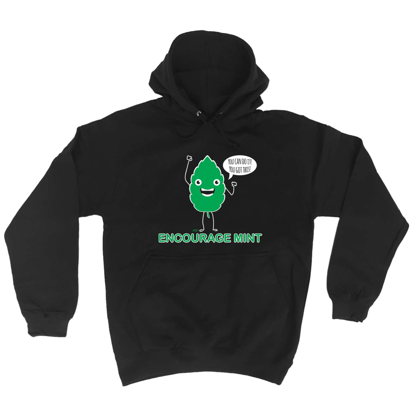 Encourage Mint - Funny Hoodies Hoodie