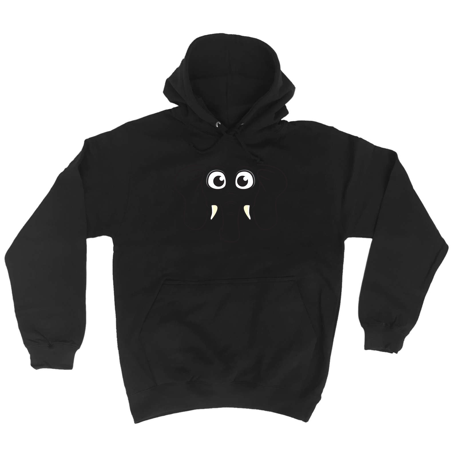 Elephant Animal Face Ani Mates - Funny Hoodies Hoodie