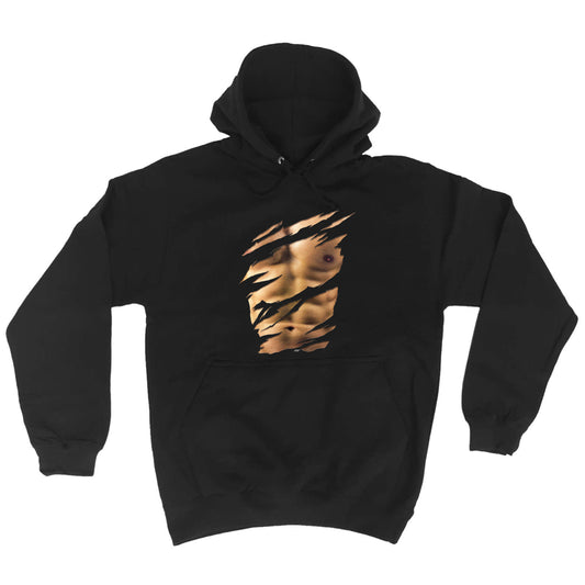 Ripped Six Pack - Funny Hoodies Hoodie