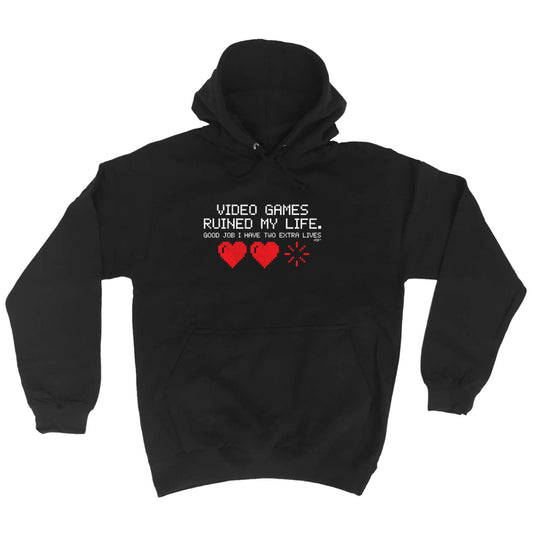 Video Games Ruined My Life - Funny Hoodies Hoodie
