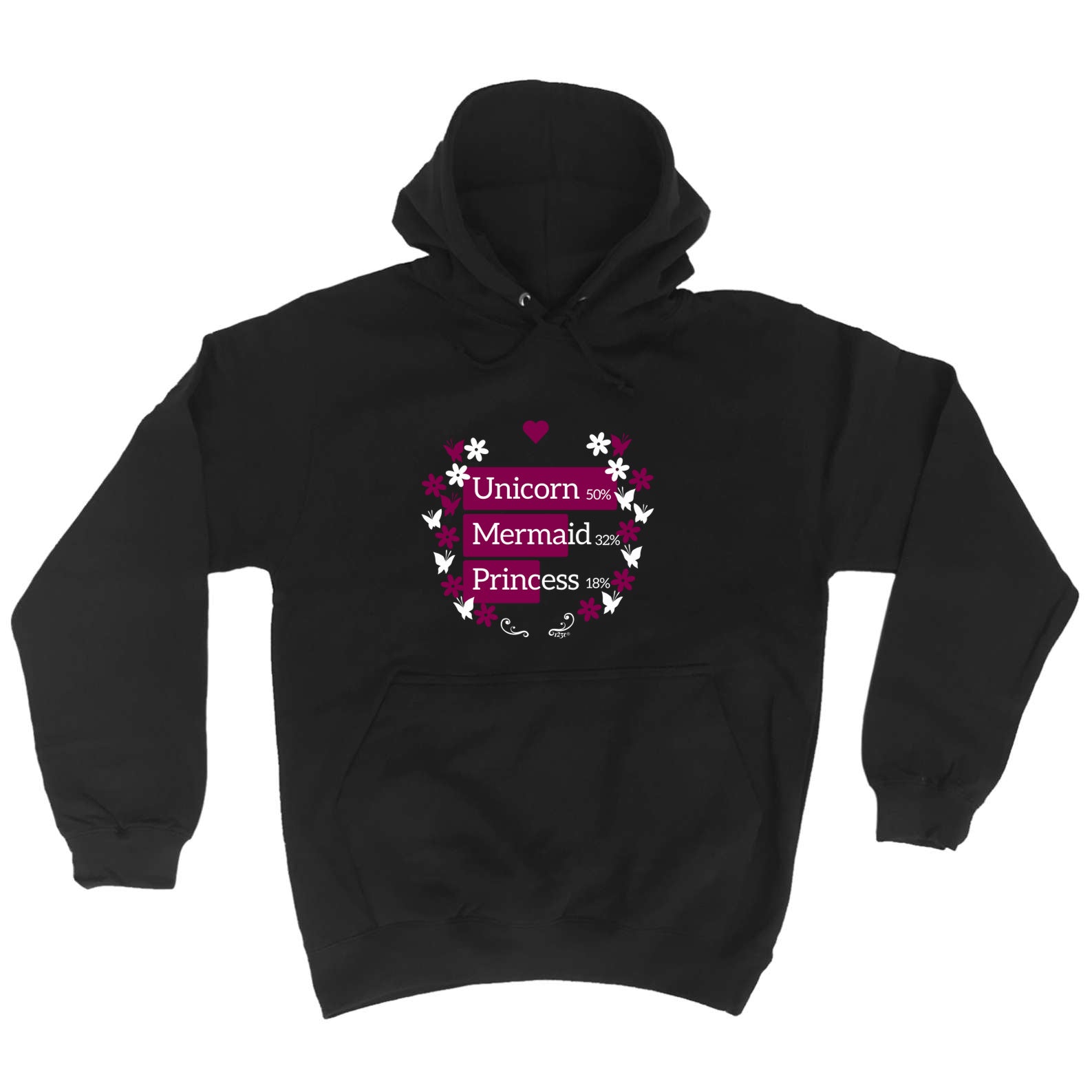 Unicorns Mermaid Princess - Funny Hoodies Hoodie