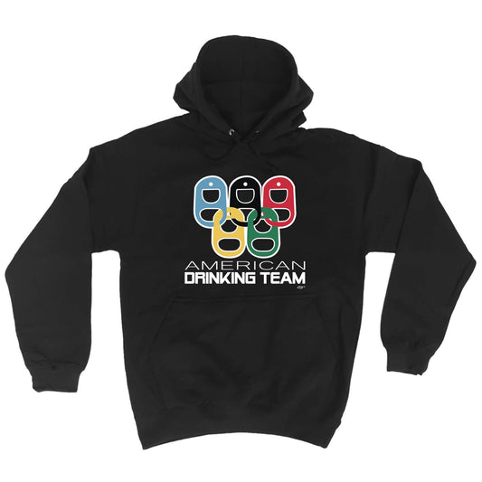 American Drinking Team Rings - Funny Hoodies Hoodie