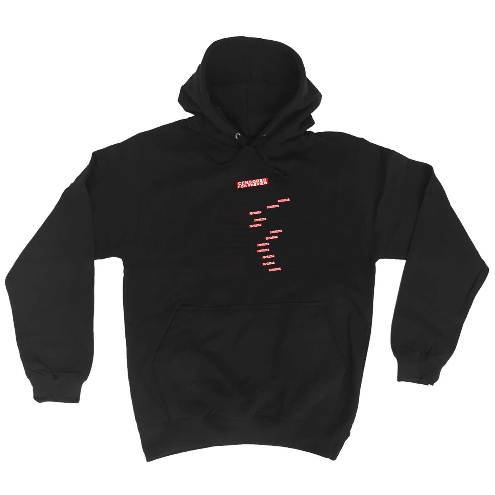 F  K The Most Versatile Word - Funny Hoodies Hoodie