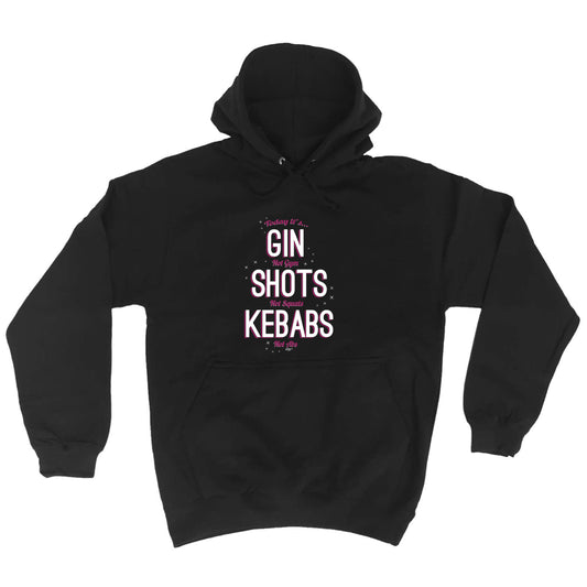 Today Its Gin Not Gym - Funny Hoodies Hoodie