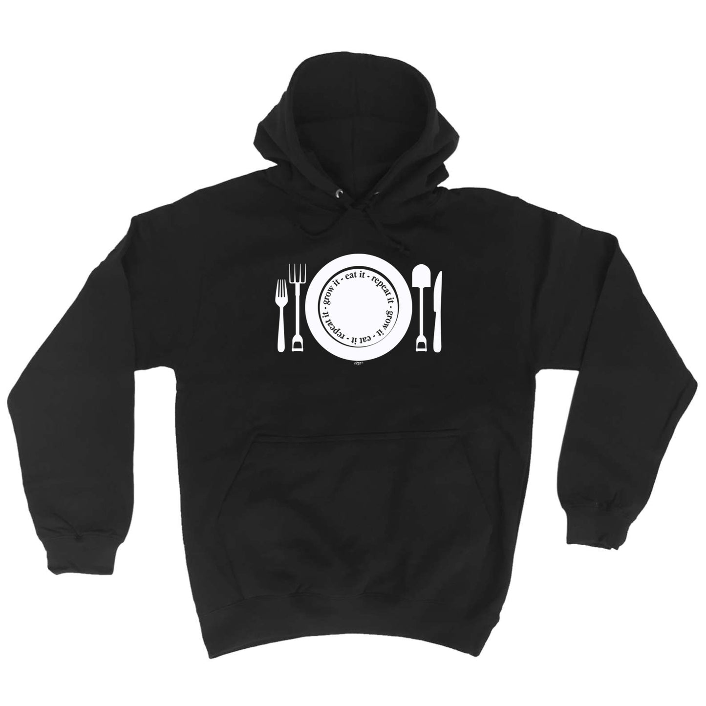 Grow It Eat It Repeat - Funny Hoodies Hoodie