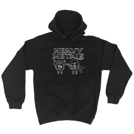 Heavy Metals Music Chemistry - Funny Hoodies Hoodie
