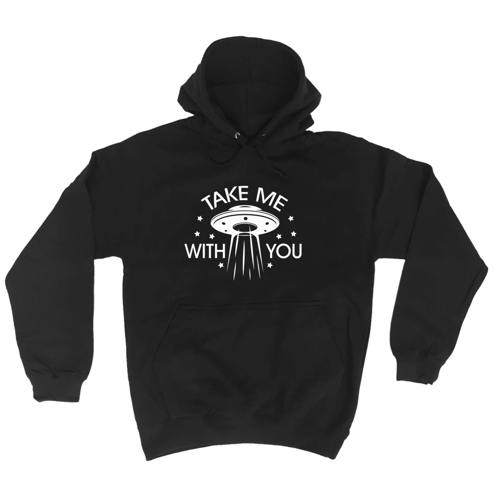 Take Me With You Ufo White - Funny Hoodies Hoodie