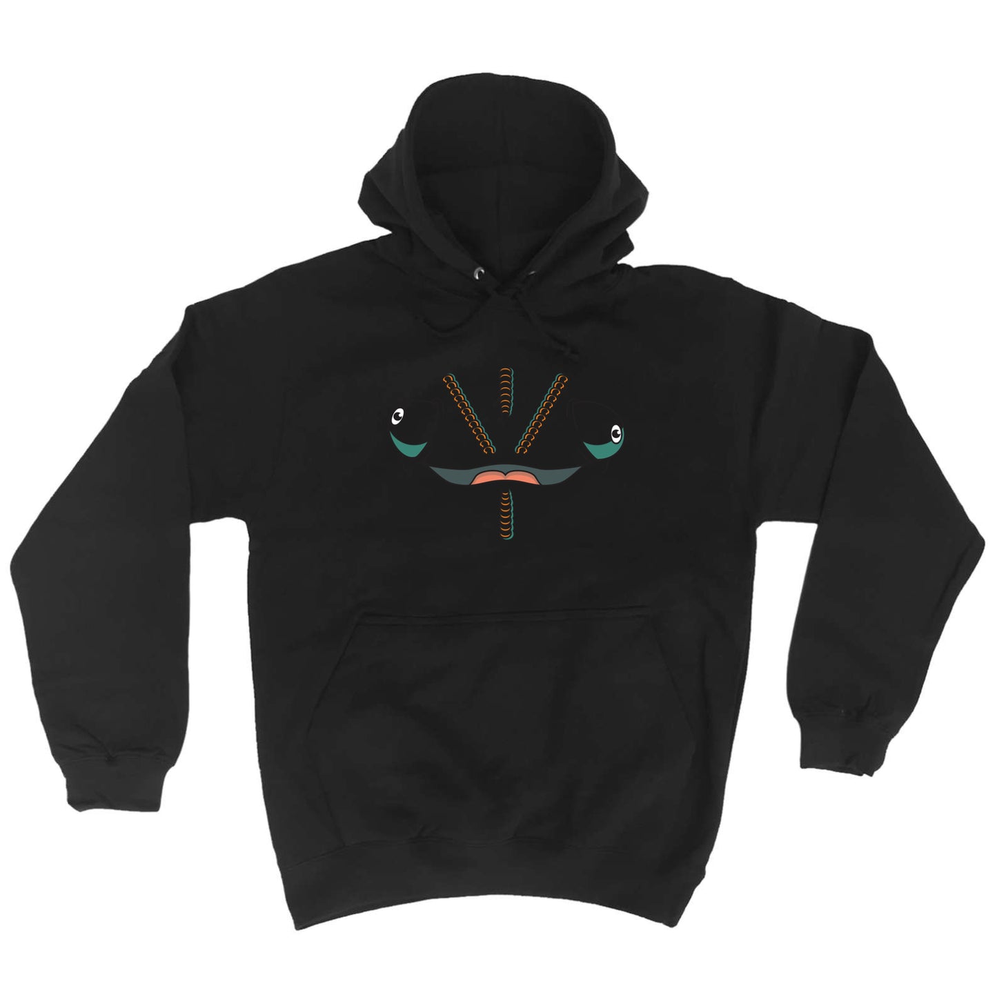 Chameleon Animal Face Ani Mates - Funny Hoodies Hoodie