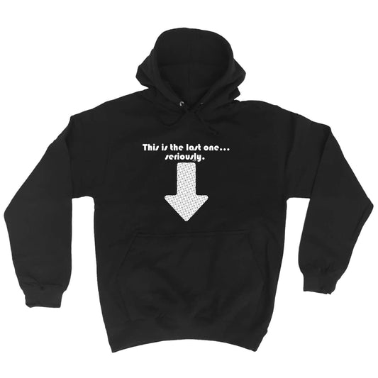 This Is My Last One Seriously - Funny Hoodies Hoodie