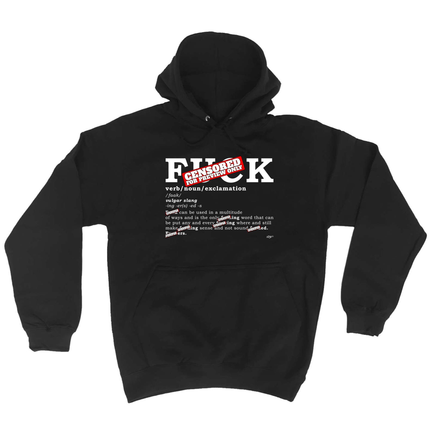 F  K Noun - Funny Hoodies Hoodie