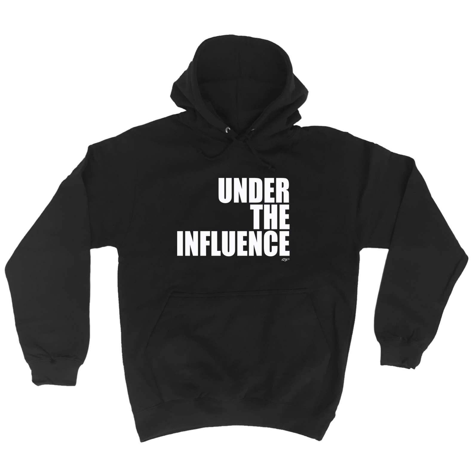 Under The Influence White - Funny Hoodies Hoodie