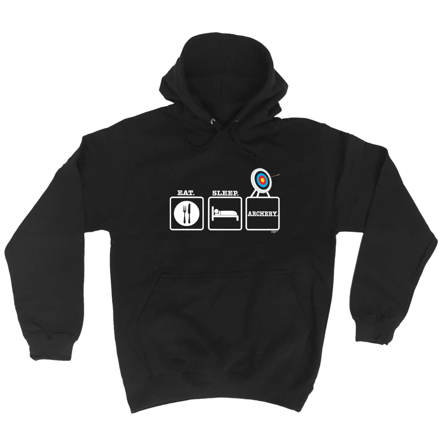 Eat Sleep Archery - Funny Hoodies Hoodie