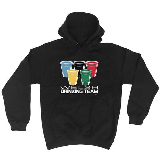 Welsh Drinking Team Glasses - Funny Hoodies Hoodie