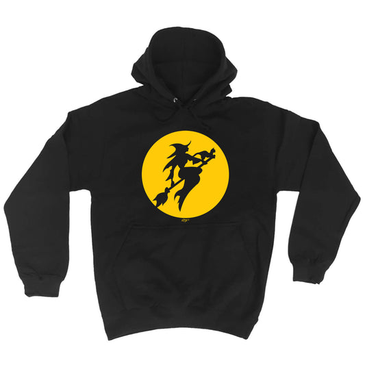 Moon Witch Halloween - Funny Hoodies Hoodie