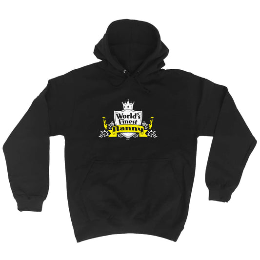 Worlds Finest Nanny - Funny Hoodies Hoodie