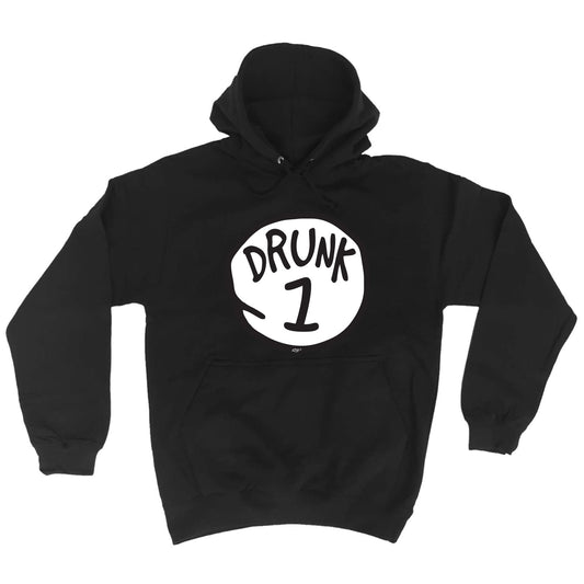 Drunk 1 - Funny Hoodies Hoodie