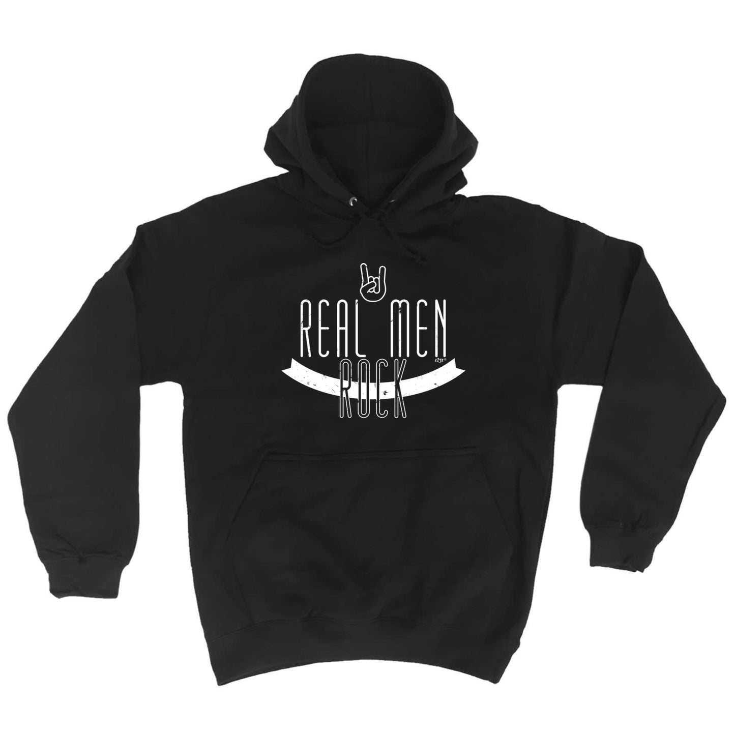 Real Men Rock Music - Funny Hoodies Hoodie
