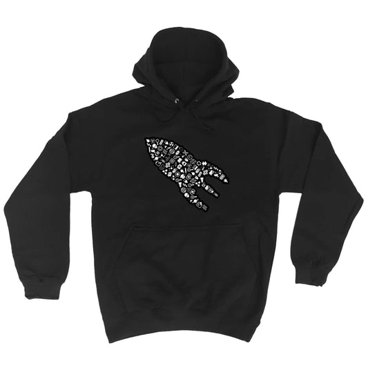 Rocket Ship Science - Funny Hoodies Hoodie