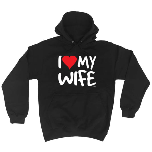 Love Heart My Wife - Funny Hoodies Hoodie
