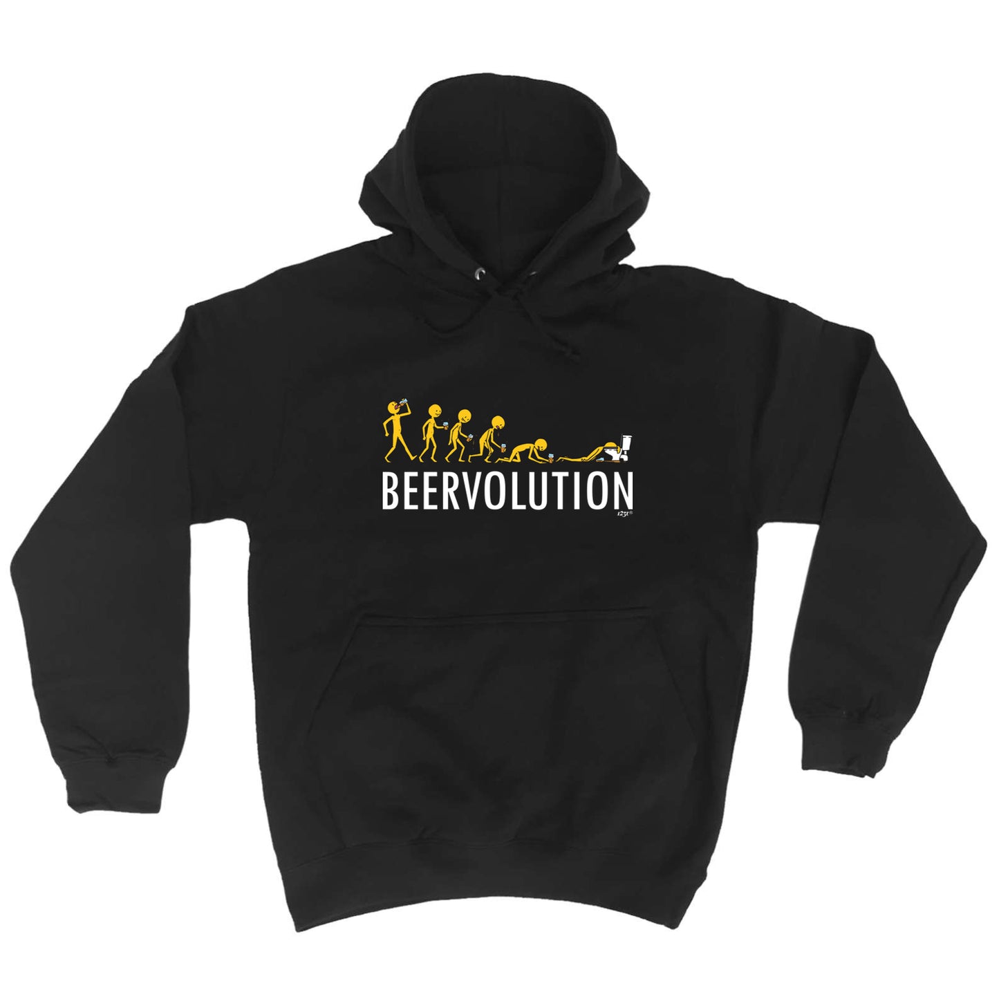 Beervolution Beer Evolution - Funny Hoodies Hoodie