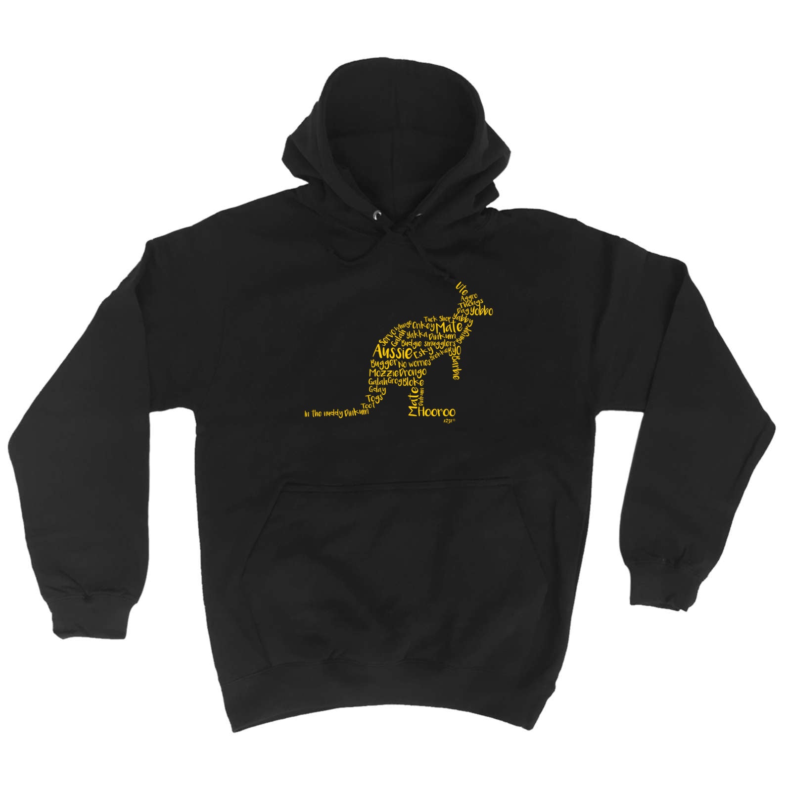 Kangaroo Slang - Funny Hoodies Hoodie