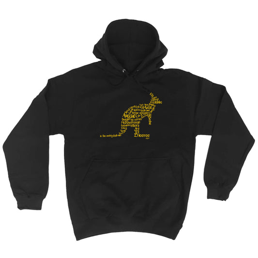 Kangaroo Slang - Funny Hoodies Hoodie
