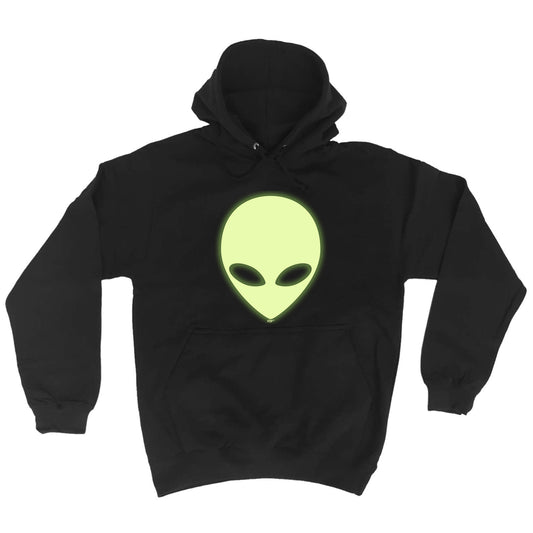 Alien Head Glow In The Dark - Funny Hoodies Hoodie