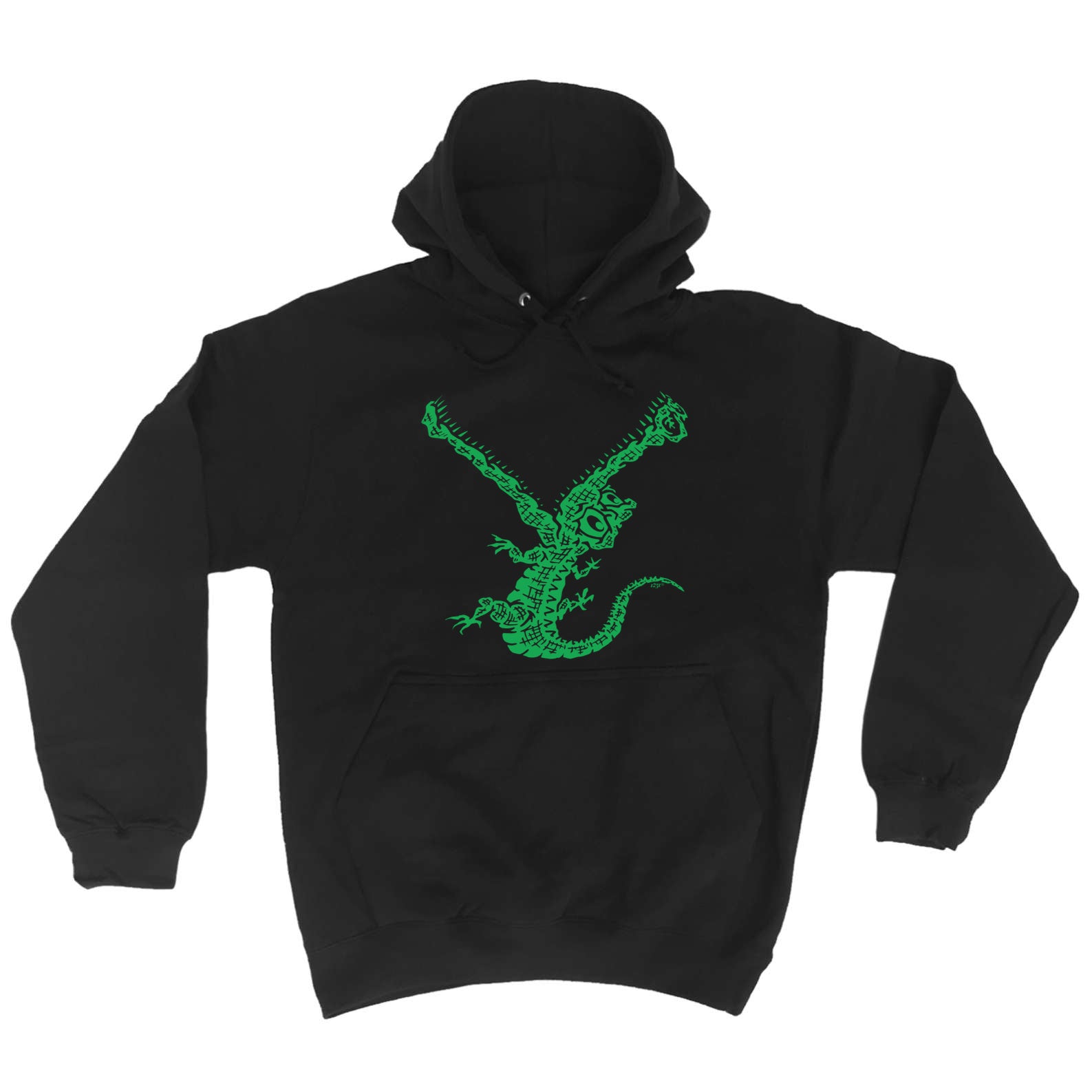 Crocodile Bite - Funny Hoodies Hoodie
