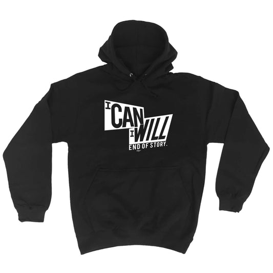 Can Will End Of Story - Funny Hoodies Hoodie