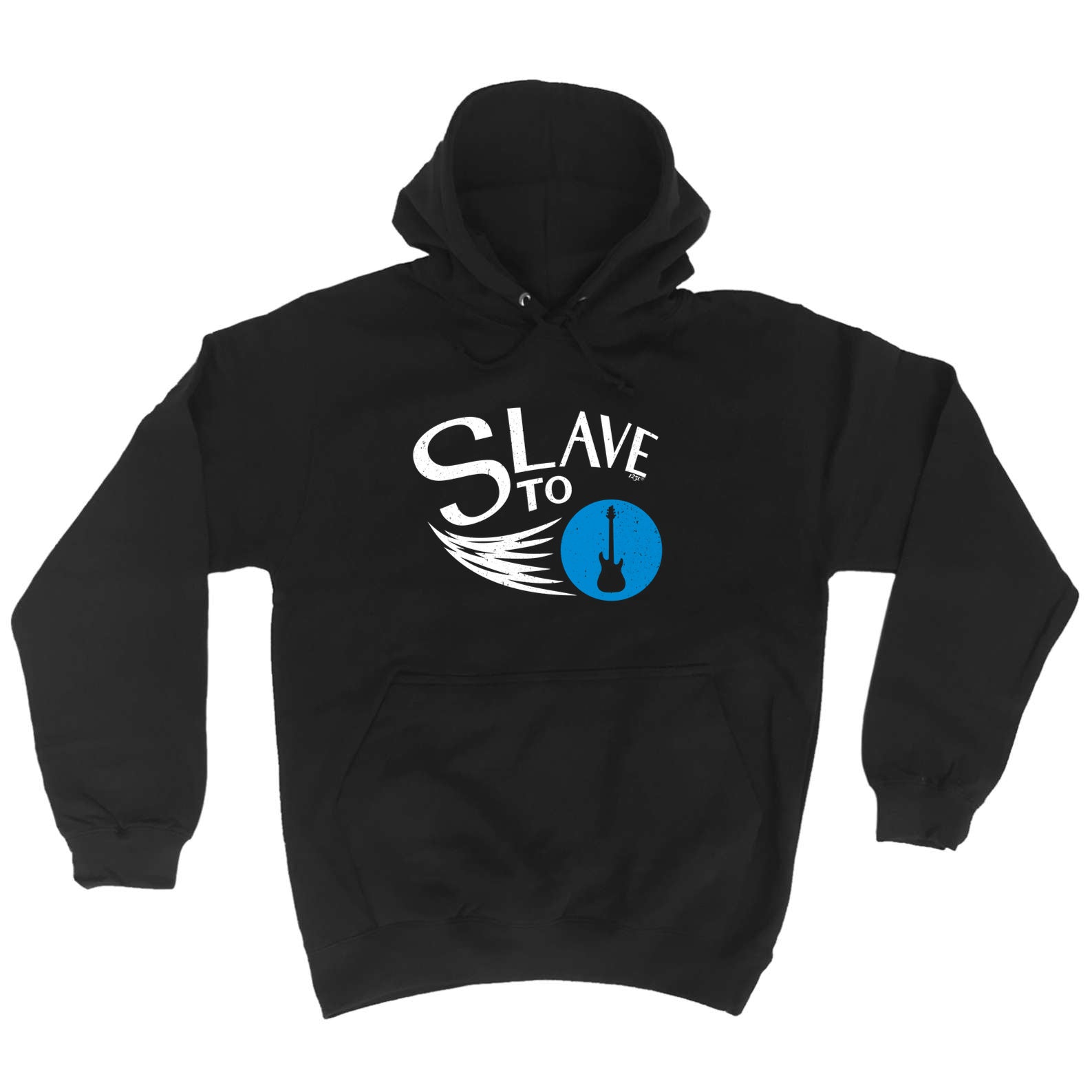 Slave To Guitar Music - Funny Hoodies Hoodie