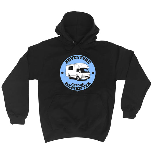 Camper Adventure Before - Funny Hoodies Hoodie