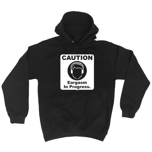 Caution Eargasm In Progress - Funny Hoodies Hoodie