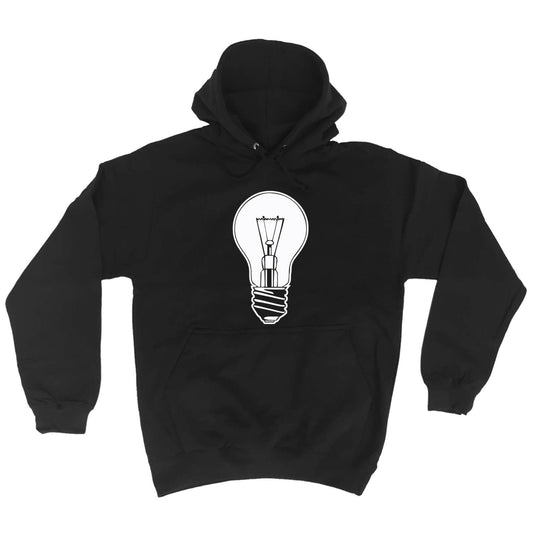 Light Bulb White - Funny Hoodies Hoodie