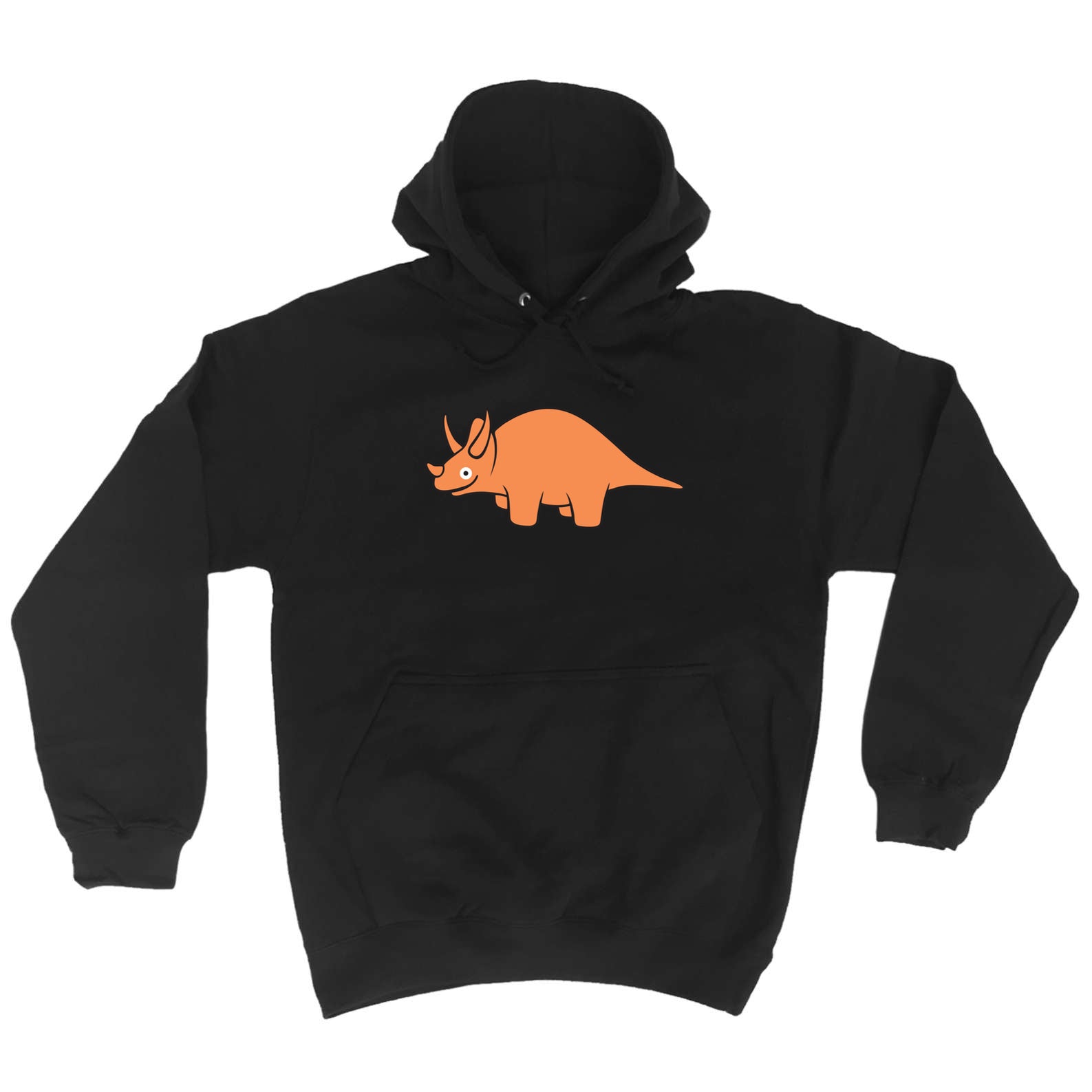 Dinosaur Triceratops Ani Mates - Funny Hoodies Hoodie