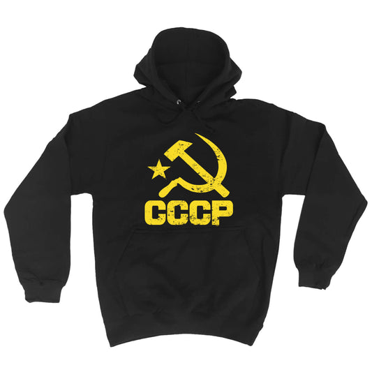 Cccp Yellow - Funny Hoodies Hoodie