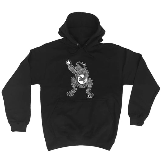 Toad Plaing Banjo Frog - Funny Hoodies Hoodie