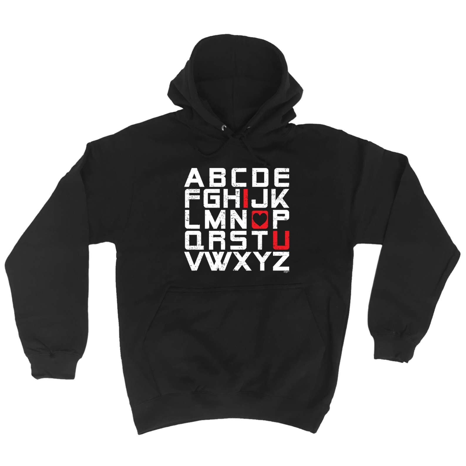 Alphabet Love You - Funny Hoodies Hoodie