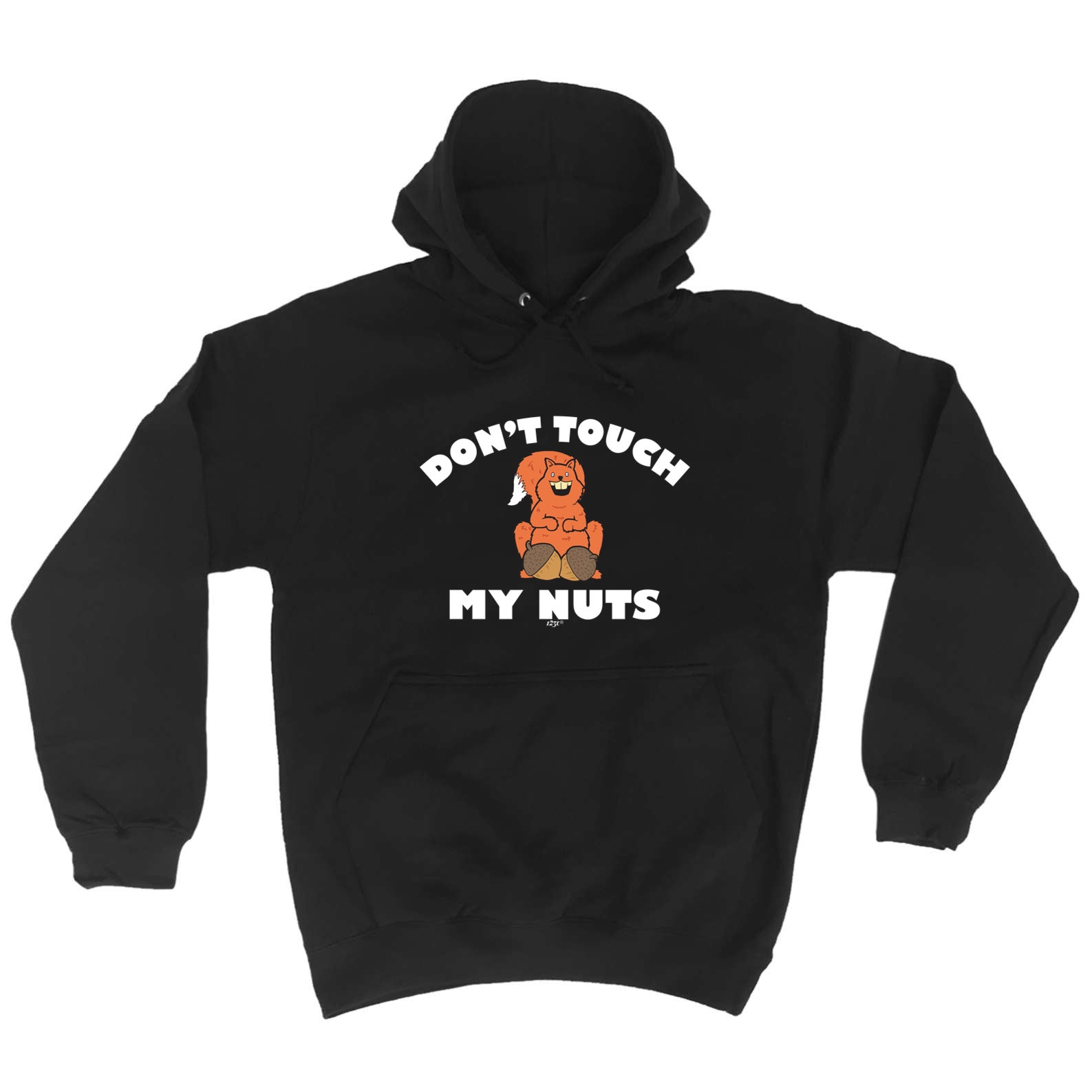 Dont Touch My Nuts Squirrel - Funny Hoodies Hoodie