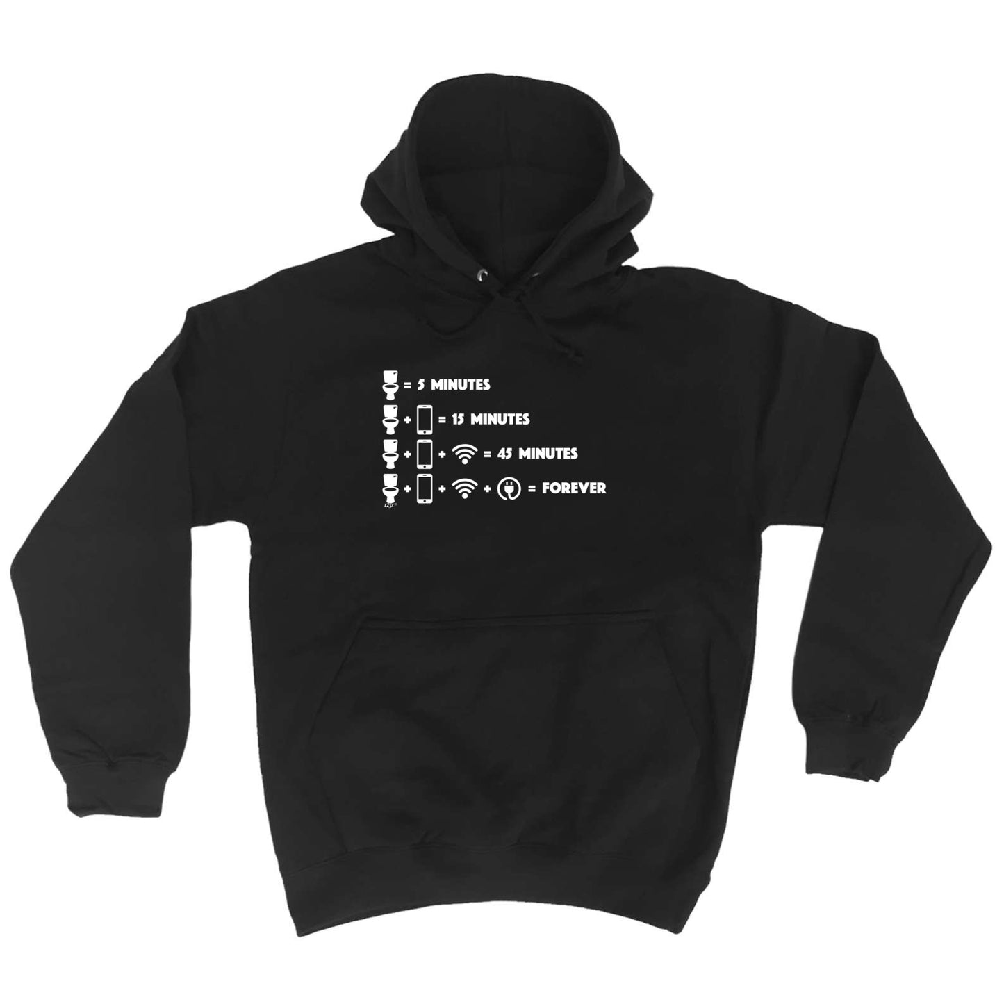 Toilet Times - Funny Hoodies Hoodie
