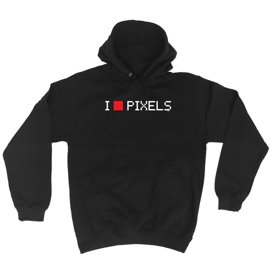 Love Pixels - Funny Hoodies Hoodie