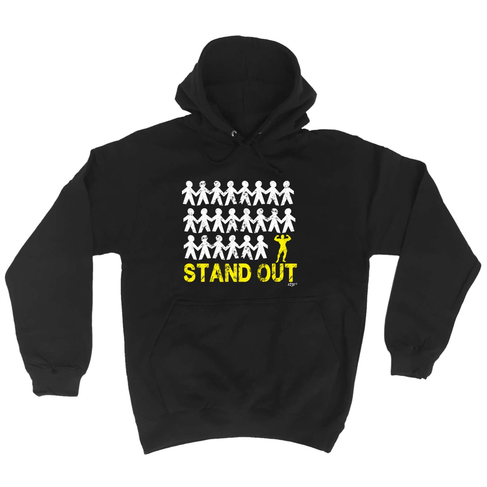 Stand Out Bodybuilder - Funny Hoodies Hoodie