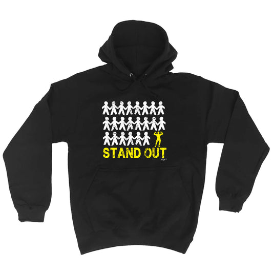 Stand Out Bodybuilder - Funny Hoodies Hoodie