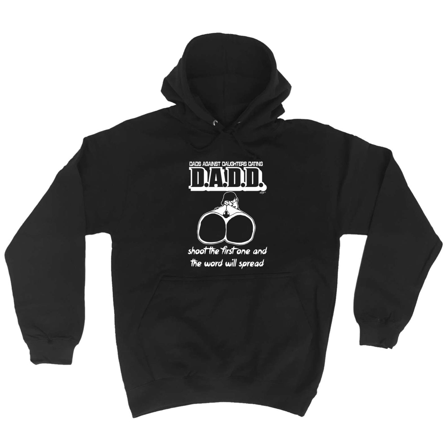 Dad Against Daughters Dating - Funny Hoodies Hoodie
