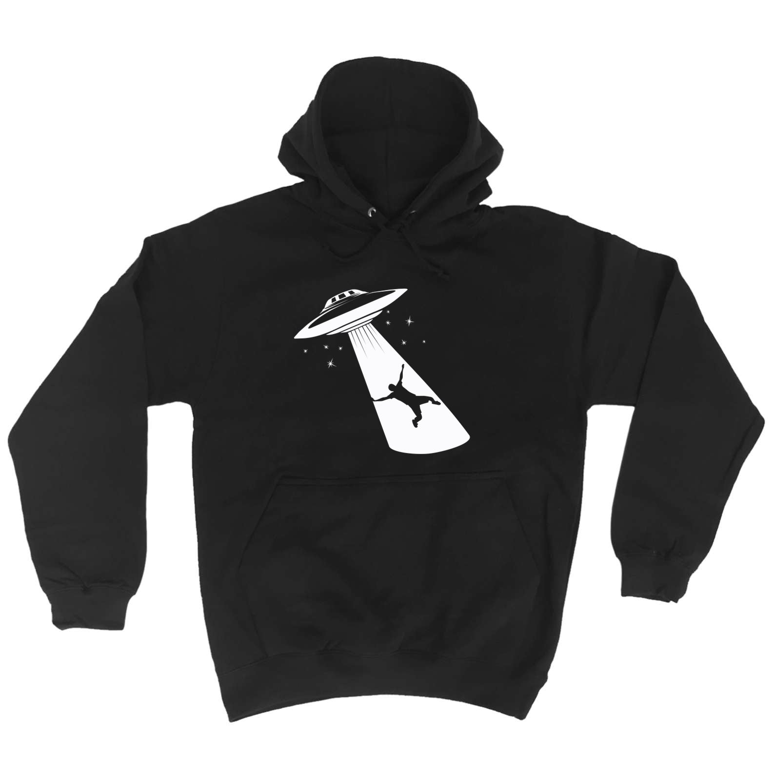 Ufo Abduction White - Funny Hoodies Hoodie