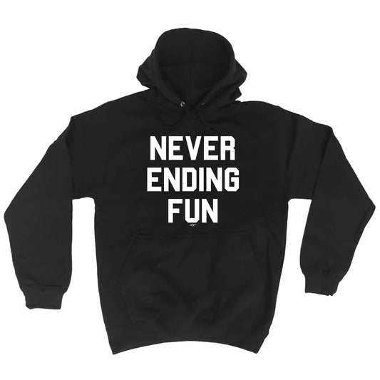 Never Ending Fun - Funny Hoodies Hoodie